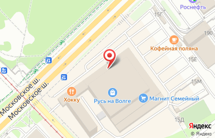 Магазин Евростиль в Октябрьском районе на карте