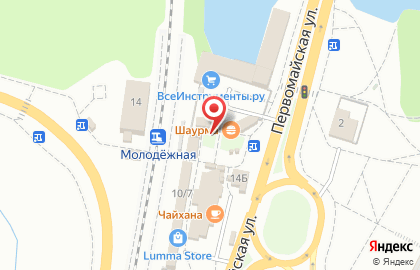 Экспресс-закусочная в Орджоникидзевском районе на карте