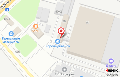 Компания по изготовлению печатей и штампов в Новосибирске на карте