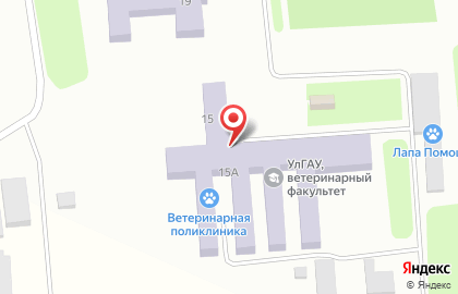Ульяновский государственный аграрный университет им. П.А. Столыпина в Ульяновске на карте