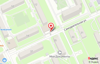 Продуктовый магазин в Москве на карте