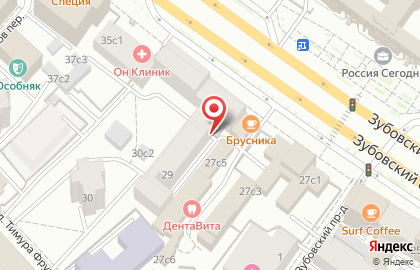 Магазин медицинских товаров Благомед на Зубовском бульваре на карте