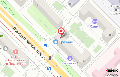Банкомат Совкомбанк на метро Университет на карте