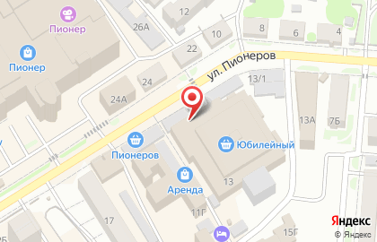 Магазин в Барнауле на карте
