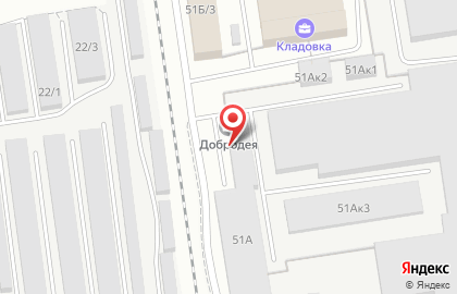 Фирменный магазин Добродея на улице 22 Партсъезда на карте