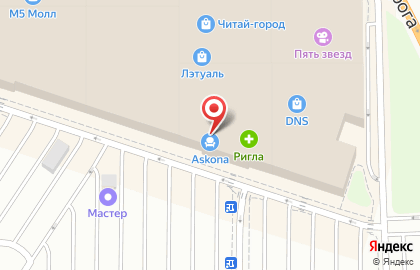 Магазин ортопедических матрасов и товаров для сна Askona на Московском шоссе, 65А на карте