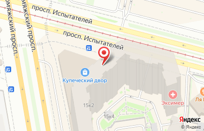 Магазин парфюмерии и косметики Рив Гош на проспекте Коломяжский на карте