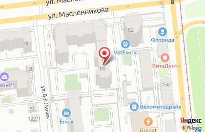 Салон Grushka на улице Масленникова на карте
