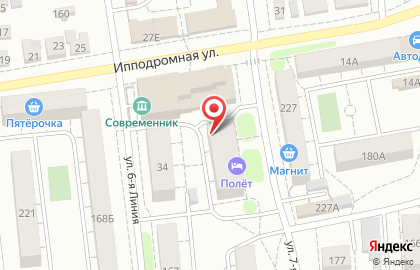 Компьютерная фирма Ааренса в Октябрьском районе на карте