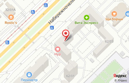 Пекарня Дом Хлеба на Набережночелнинском проспекте на карте