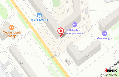 Лабораторная служба Хеликс на Успенском проспекте на карте