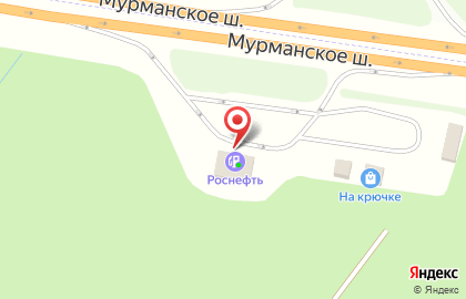 Роснефть на Мурманском шоссе, 2 на карте