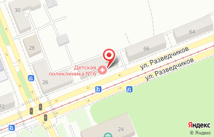 Солярий Эффект в Орджоникидзевском районе на карте