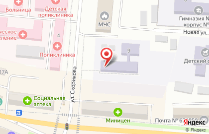 Детский сад №6 Города Белогорск на карте