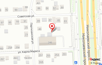 Точка доступа к Интернет и телефонной сети ЗАО Интертакс по ул. Карла Маркса, 246 на карте