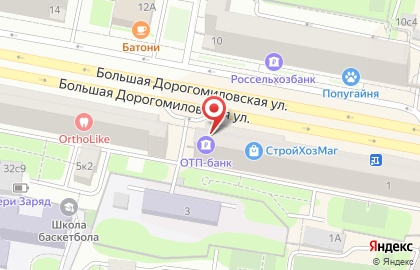 ОТП Банк в Москве на карте