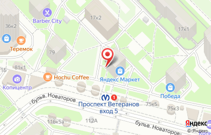 Магазин белорусской косметики в Санкт-Петербурге на карте