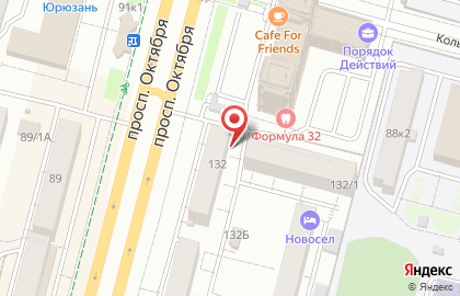 Стройкомплект на проспекте Октября на карте