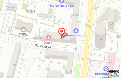 Школа изобретателей Эра Инженеров на Ленской улице на карте