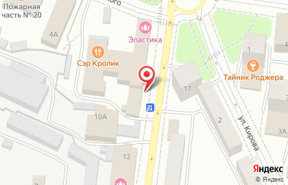 Продуктовый магазин Домашняя кухня на улице Ленина на карте