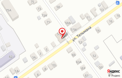 Охранное предприятие Альфа, охранное предприятие на улице Тельмана на карте