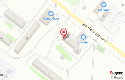 Нюанс в 1-ом микрорайоне на карте