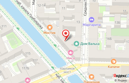 Находка на Сенной площади на карте