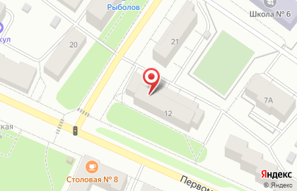 Фармакор на Первомайском проспекте на карте