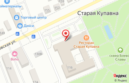 Школа танцев Душевный круг на Большой Московской улице на карте
