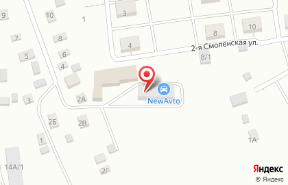 Центр авторазбора Жемчужина в Советском районе на карте
