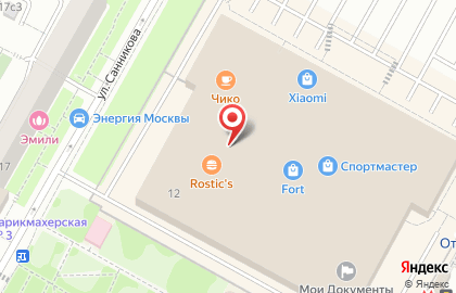 Банкомат Райффайзенбанк в Москве на карте