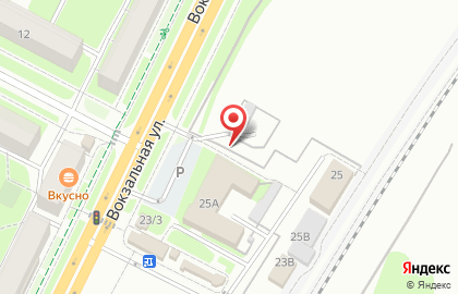 Автостоянка в Пскове на карте