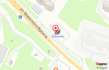 Держава в Советском районе на карте