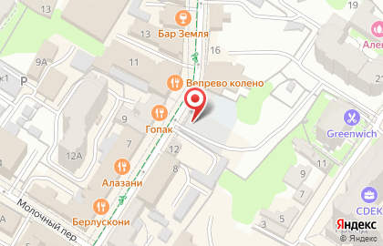 Автостоянка в Ульяновске на карте