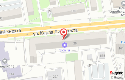 Цветочный салон Магия Цветов на улице Карла Либкнехта на карте