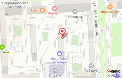 Академия шахмат Каисса на Зиповской улице на карте
