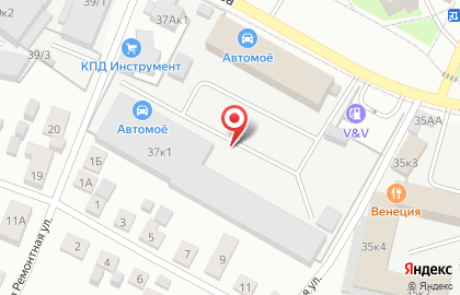 Автосервис Парус на улице Архитектора Свиязева на карте