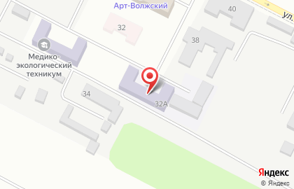 Волжский политехнический институт в Волгограде на карте