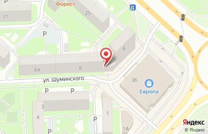 Магазин цветов в Липецке на карте