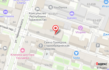 Спб. Информационно-аналитический Центр на карте