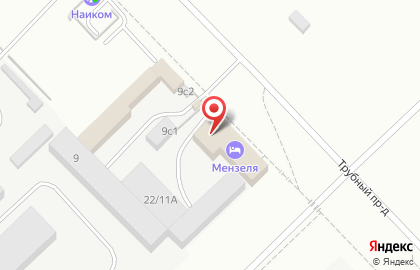 Гостиничный комплекс Мензеля в Набережных Челнах на карте