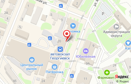 Магазин электроники и цифровой техники Цифроград в Георгиевске на карте