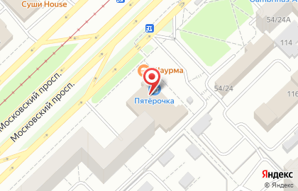ЦентрАвтоПрокат на Московском проспекте на карте