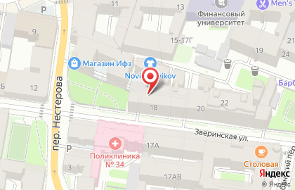 Отель Travelto в Петроградском районе на карте