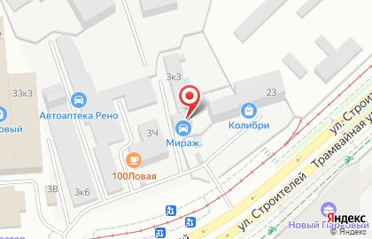 Автосервис ГУР на Деревообделочной улице на карте