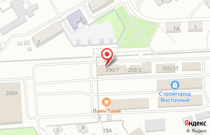 Магазин отделочных и строительных материалов в Омске на карте