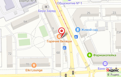 Пекарня Пекарушка в Советском округе на карте