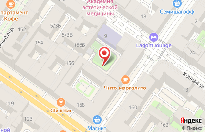 Радуга, детский сад на карте