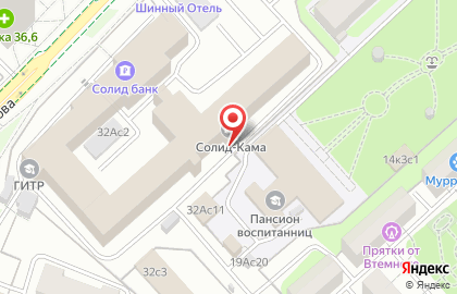 Компания МетКолор на Хорошёвском шоссе на карте
