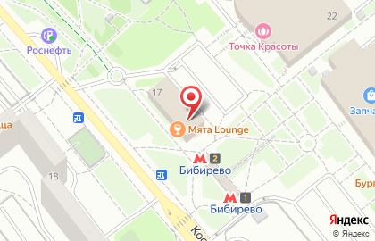 Кальян-бар Мята Lounge на Костромской улице на карте